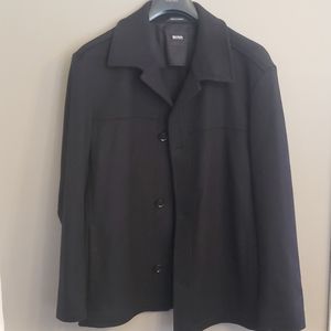 Men's lightweight pea coat